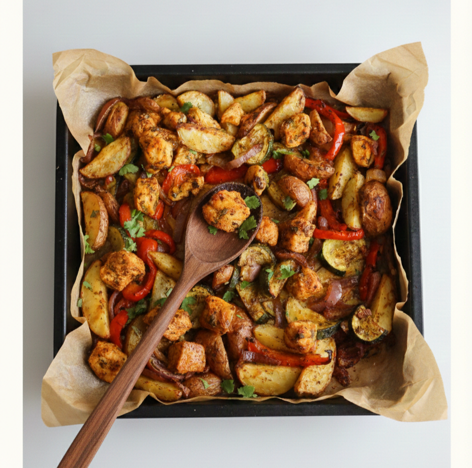 Lemon Herb Chicken Sheet Pan